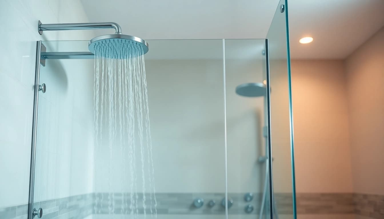 Transforming your bathroom with sunny shower usa inc's elegant design and luxurious fixtures.