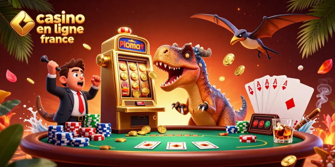 Profitez du meilleur jeu de casino en ligne France avec des personnages animés et des machines à sous colorées.