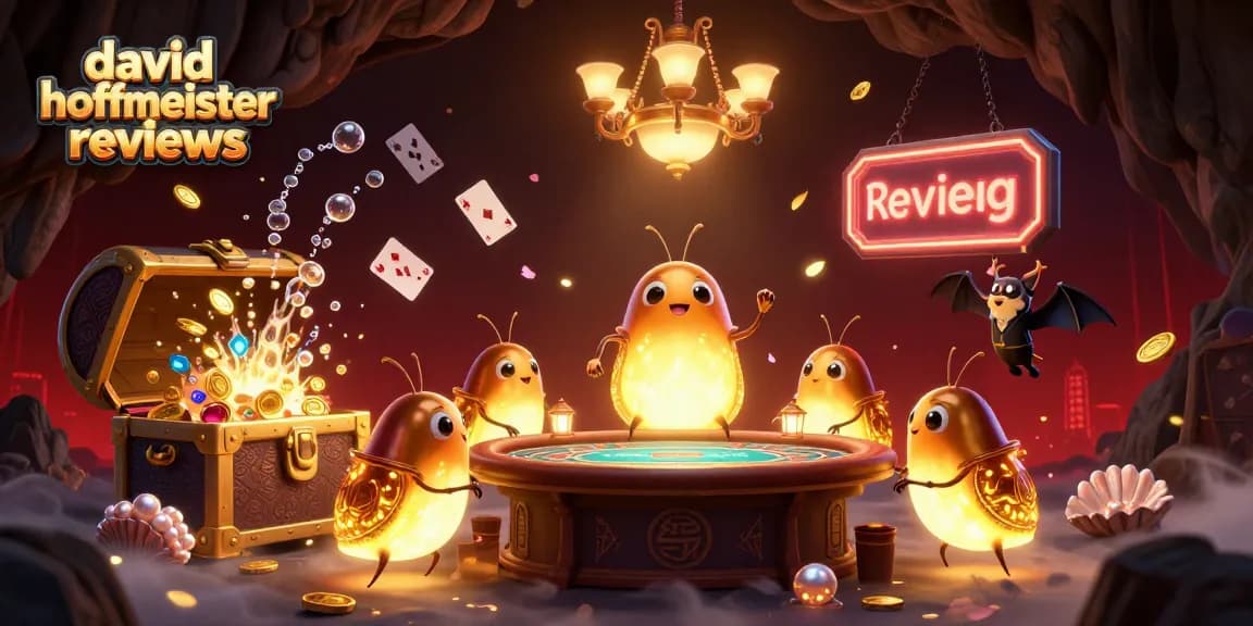 Experience thrilling gameplay in david hoffmeister reviews with an engaging casino scene featuring glowworms and rich decorations.