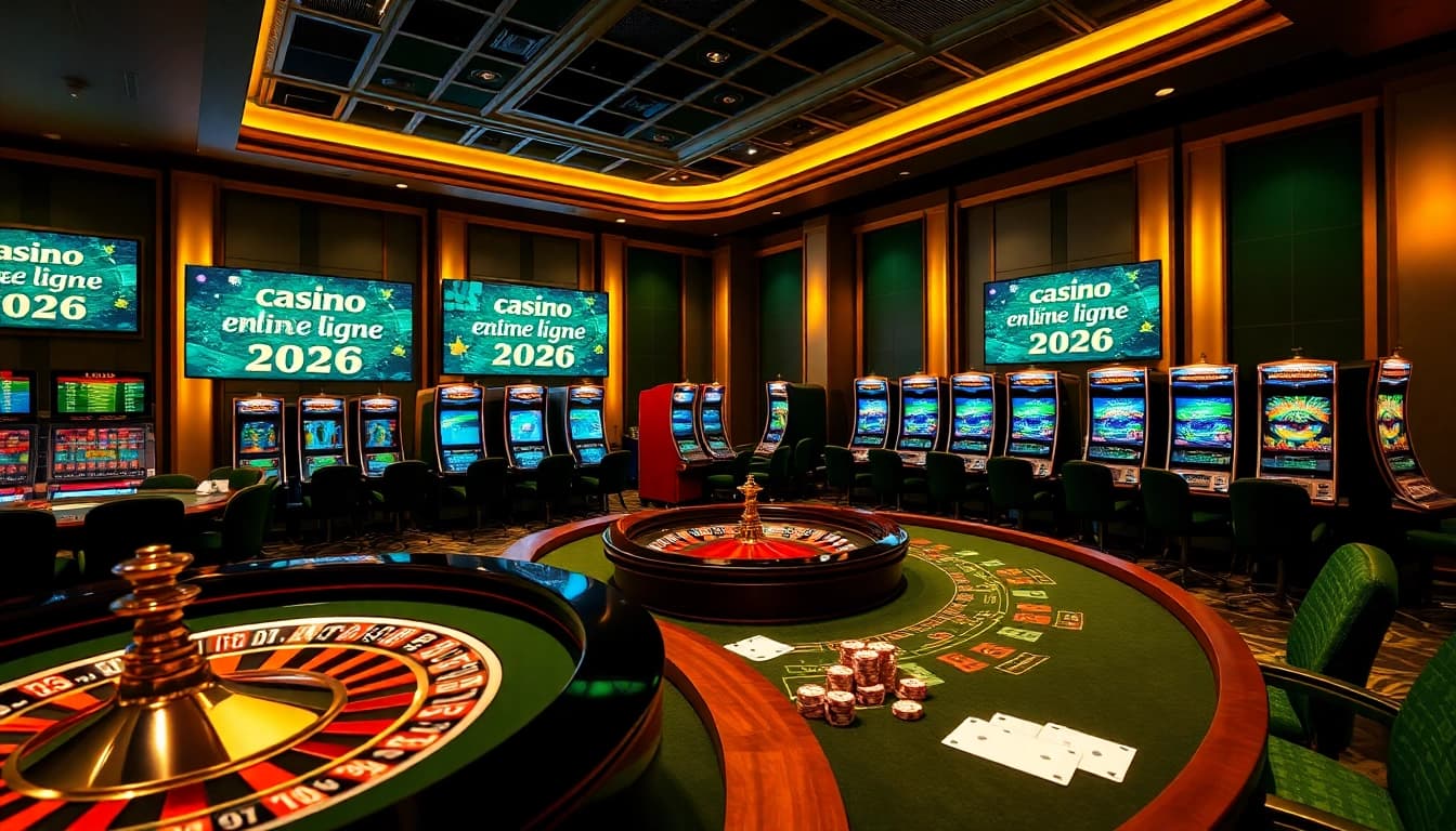 Vivez le luxe et l'excitation au casino en ligne Français 2026 avec de la roulette et du poker.