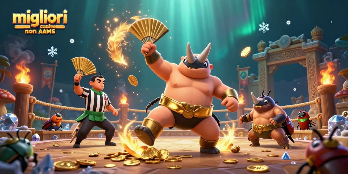 Giocati nei migliori casino non AAMS con la potenza delle slot e vincite brillanti