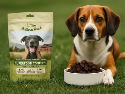 How Badlands Ranch Dog Food Supports Digestive Wellness