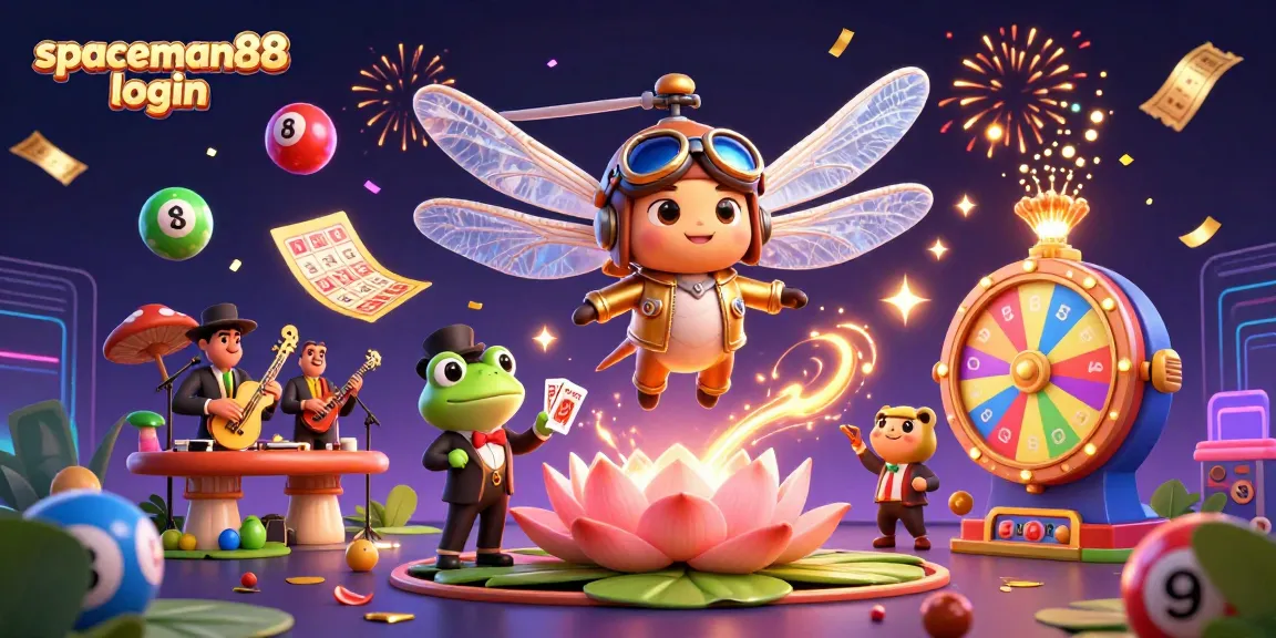Engage with the exciting spaceman88 login adventure at the casino, featuring vibrant characters and dynamic gaming elements.