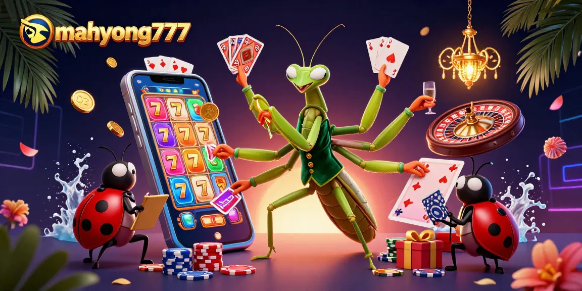 Experience mahyong777 casino thrills with engaging 3D characters and vibrant slot elements.