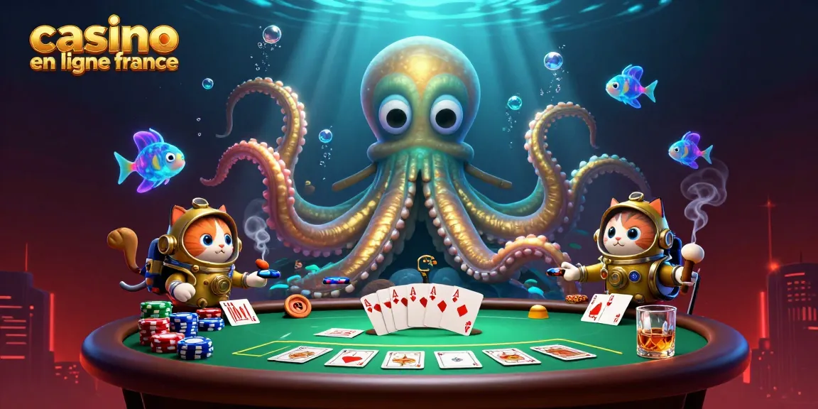 Découvrez le casino en ligne France avec le kraken et des éléments de poker captivants.