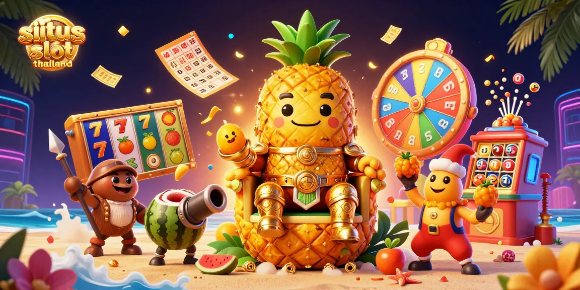 Experience thrilling gameplay at situs slot thailand with vibrant characters and exciting slot elements.