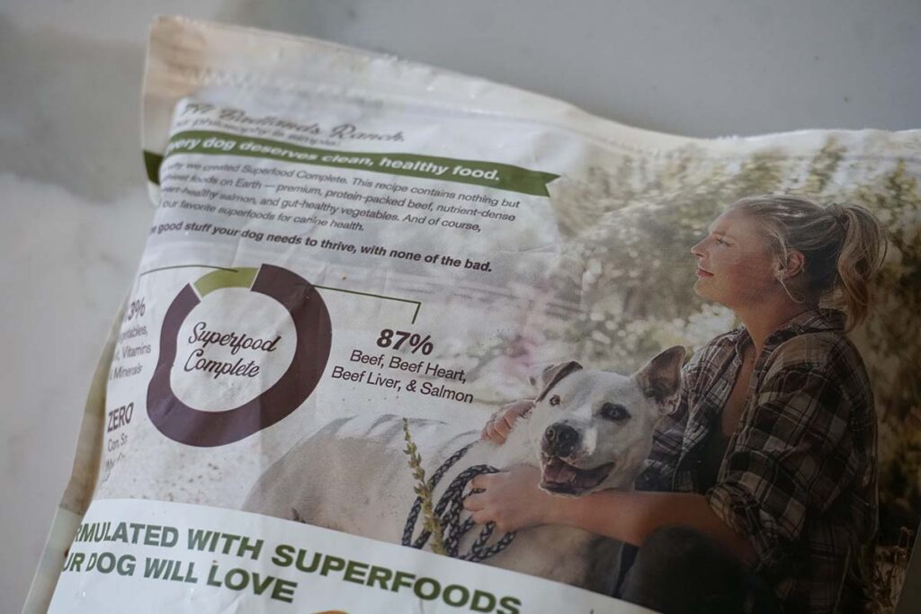 Badlands Ranch Dog Food