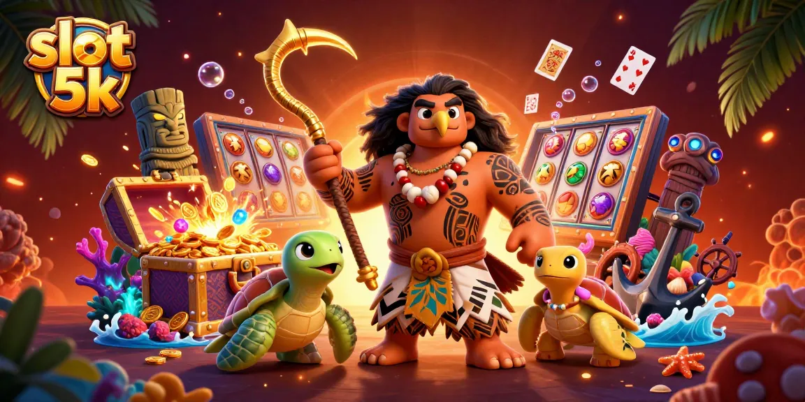 Experience the thrill of slot 5k action with vibrant characters, spinning reels, and endless jackpots.