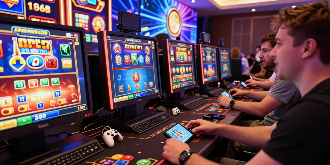 slot88 players experiencing excitement in a vibrant online gaming environment with animated slots and casino games