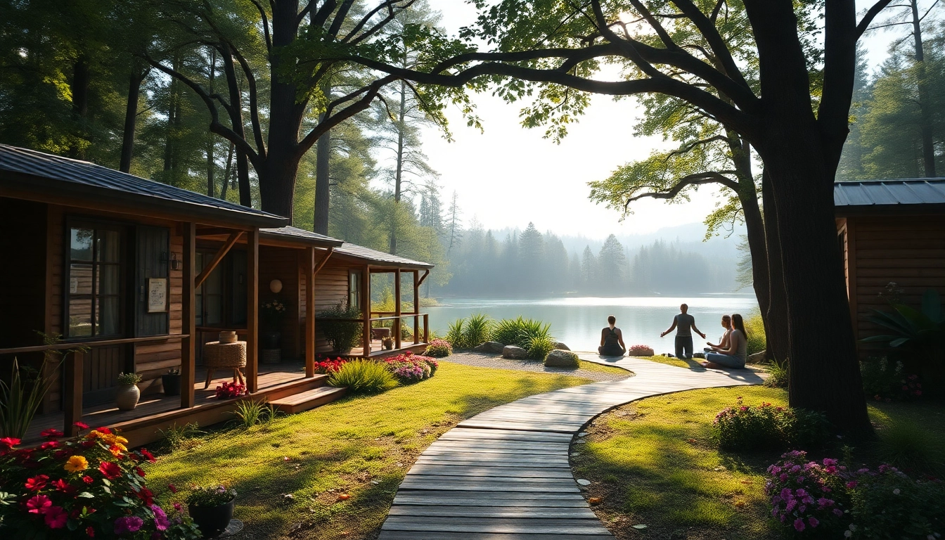 Experience a breathtaking wellness retreat with tranquil surroundings and serene activities.