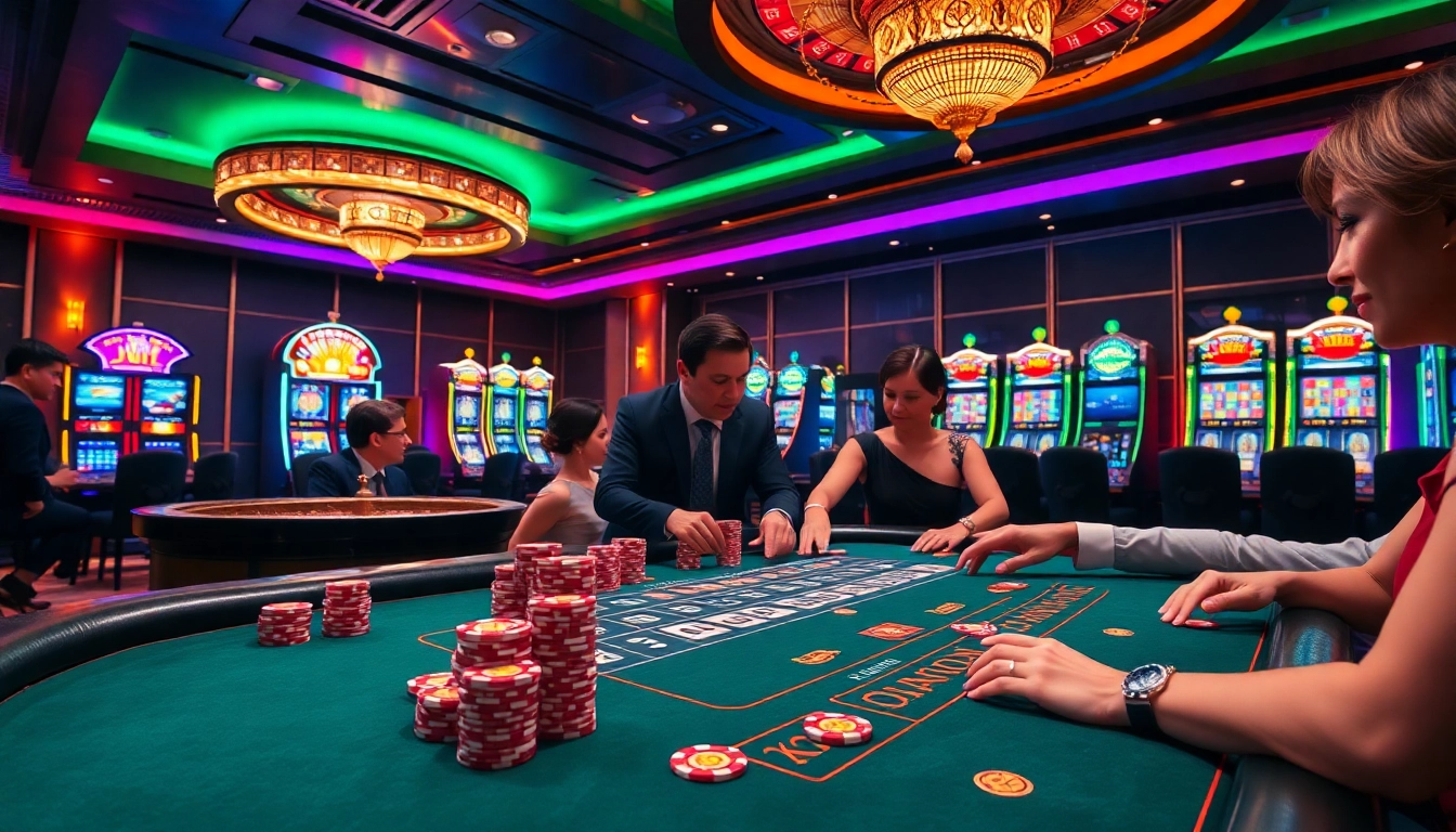 Vivez le frisson du casino fiable en ligne avec du poker à enjeux élevés et des machines à sous vibrantes.
