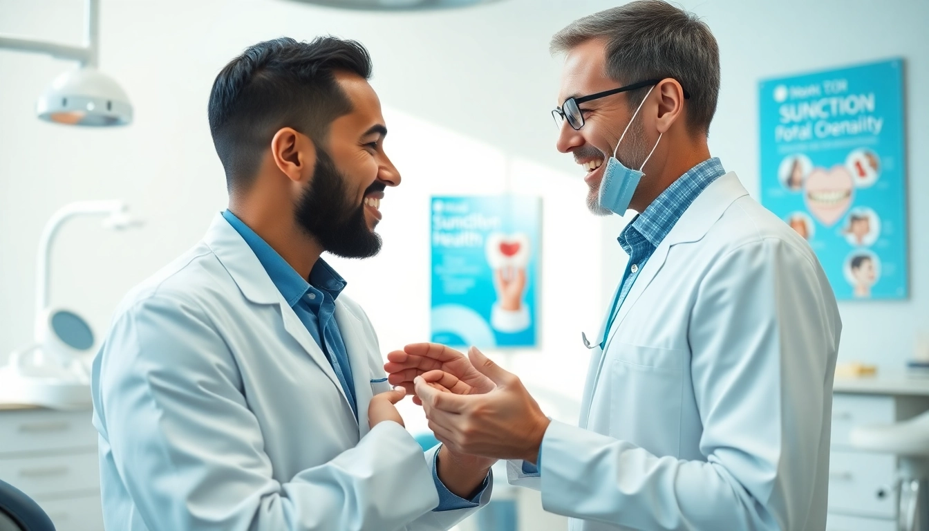 Orthodontist near me providing personalized care in a modern clinic setting.