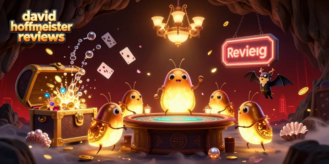 Experience thrilling gameplay in david hoffmeister reviews with an engaging casino scene featuring glowworms and rich decorations.