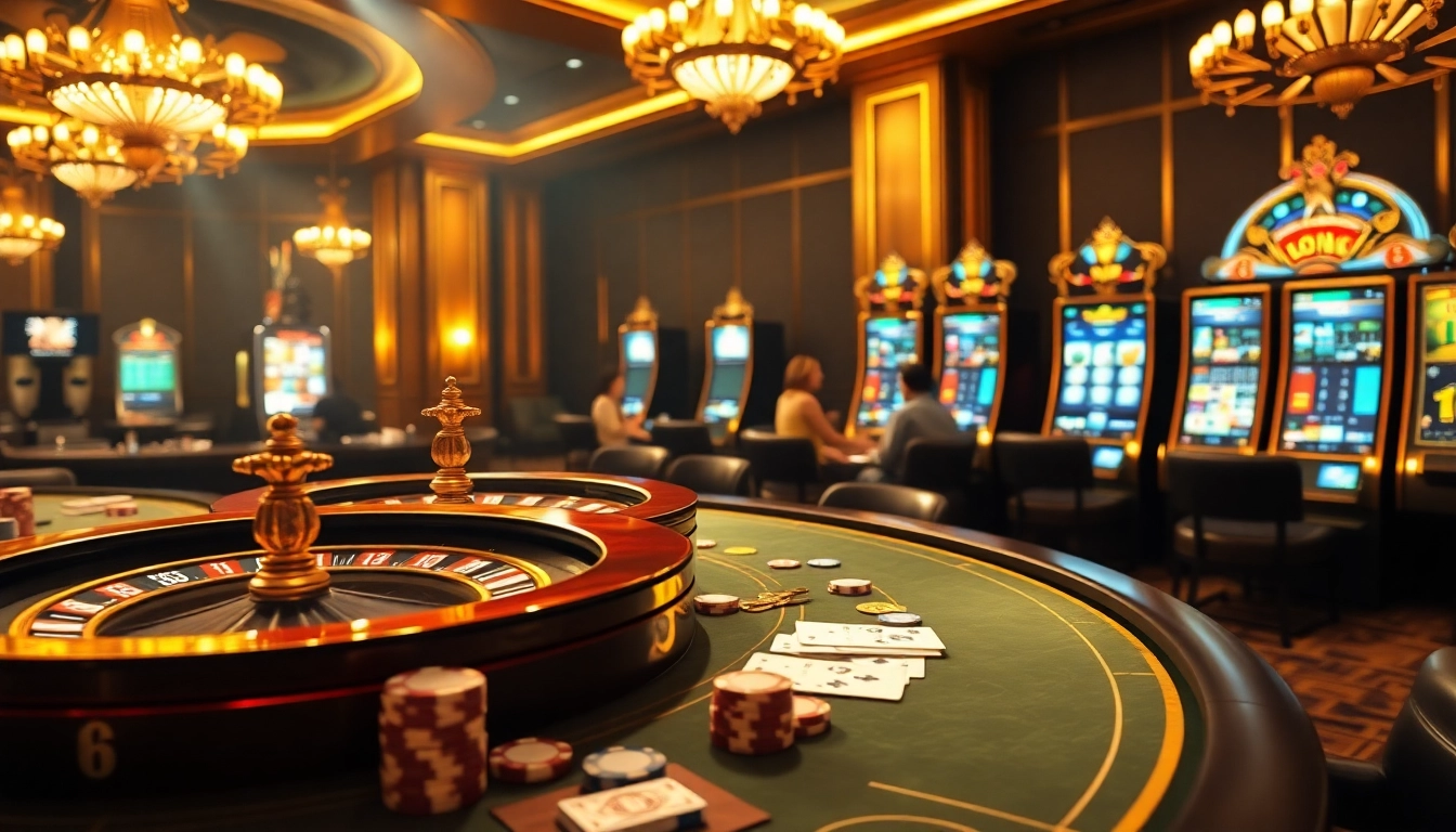 Vivez l'excitation du casino en ligne Français 2026 avec des tables de poker vibrantes et des roulettes captivantes.