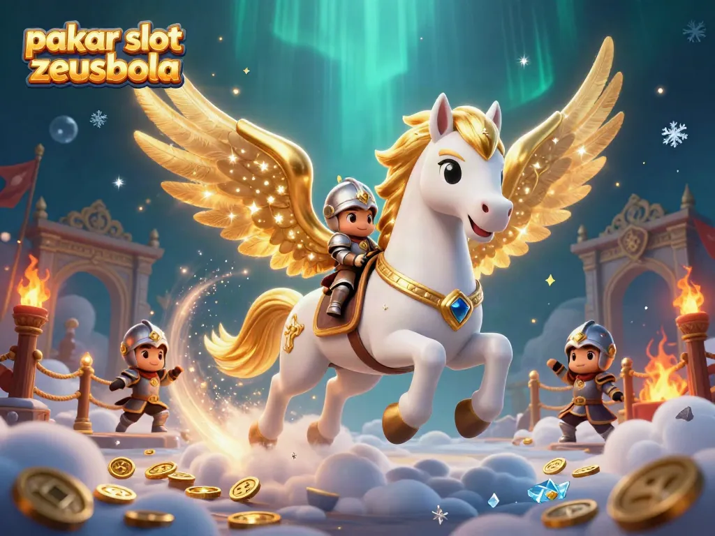 Experience thrilling gameplay with pakar slot zeusbola showcased in this dynamic casino scene.