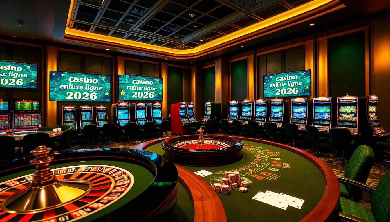 Vivez le luxe et l'excitation au casino en ligne Français 2026 avec de la roulette et du poker.