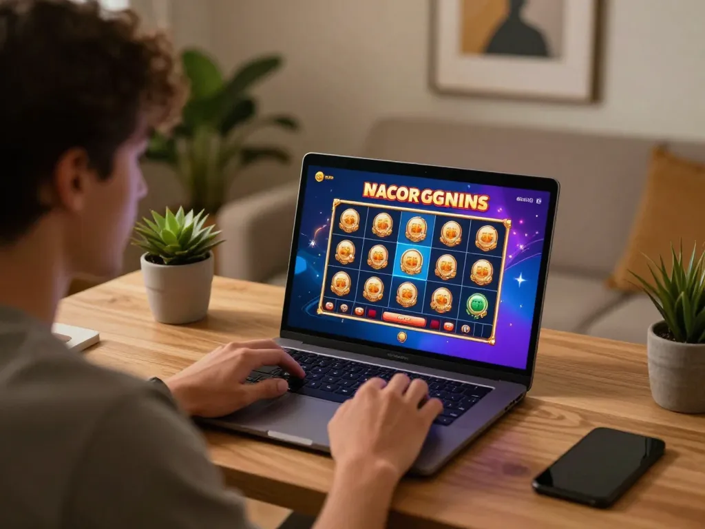 Permainan slot gacor yang menarik di laptop menampilkan permainan online yang mendebarkan