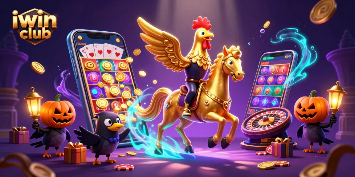 Experience the thrilling iwin club atmosphere with vibrant 3D casino characters and rich game elements.