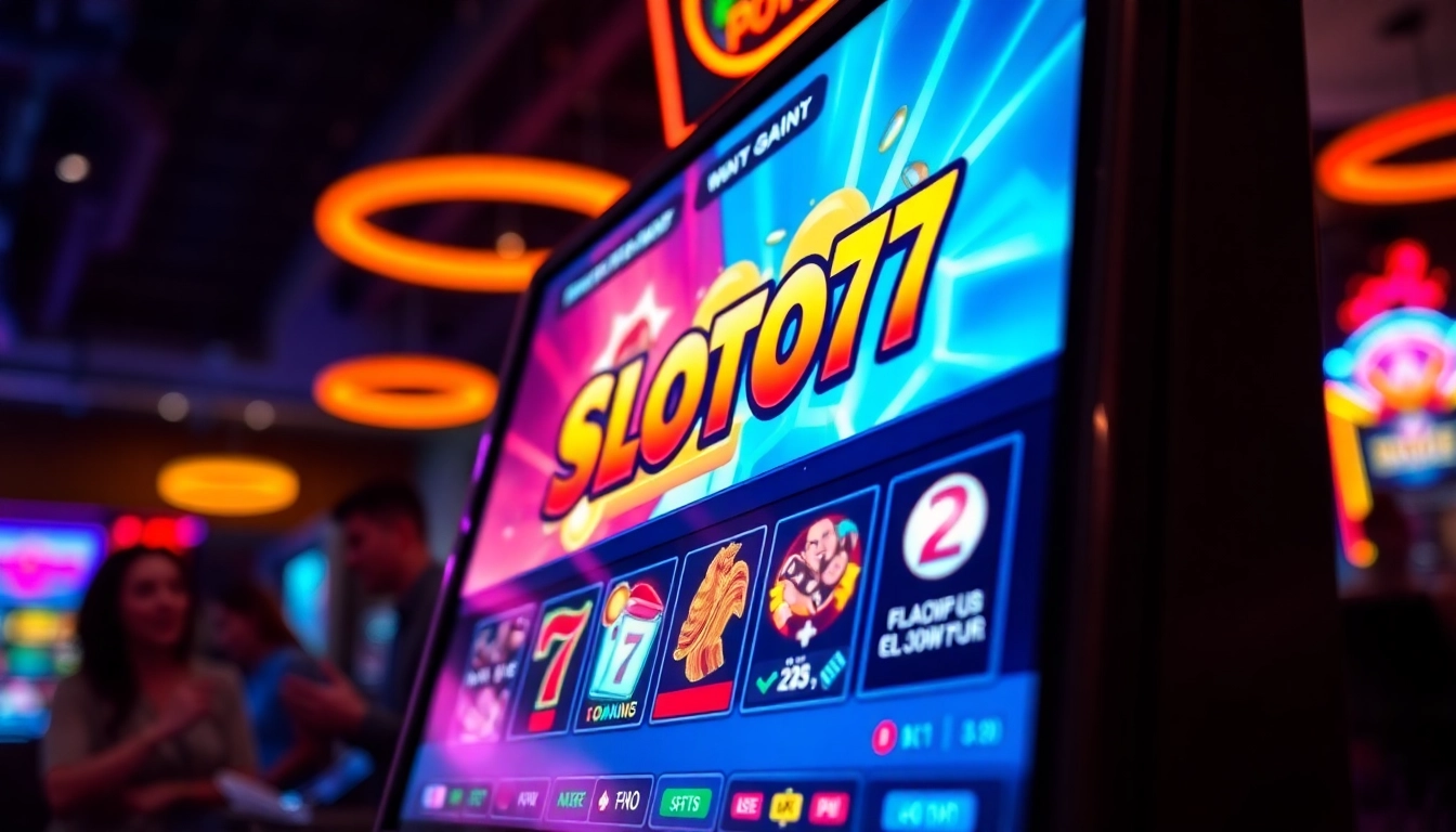 Menangkan dengan Slot77 dalam permainan menantang dengan grafis menarik dan suasana seru.
