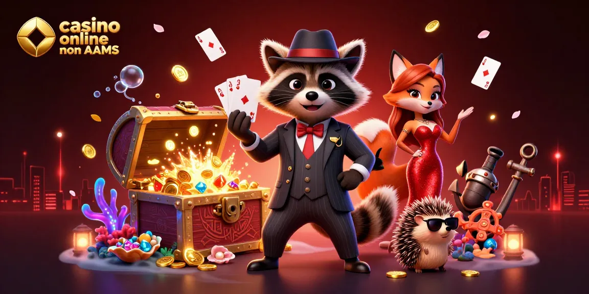 Gioca a casino online non AAMS mentre vivi un'esperienza di gioco dinamica e avvincente.