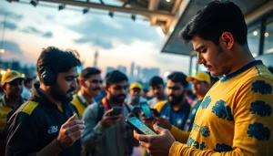 Engaging sports betting in India scene with enthusiastic bettors analyzing data.