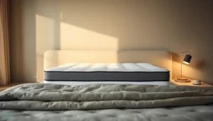 Materasso matrimoniale memory visibile su un letto accogliente, rappresenta un'opzione ideale per un sonno ristoratore.