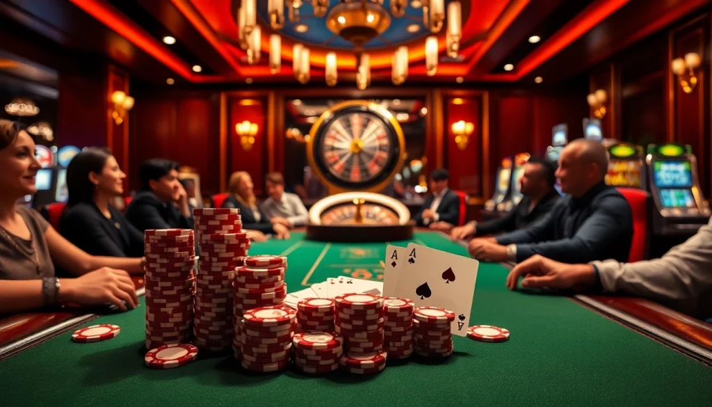 Experience thrilling poker action at GO88 with high stacks and winning hands.