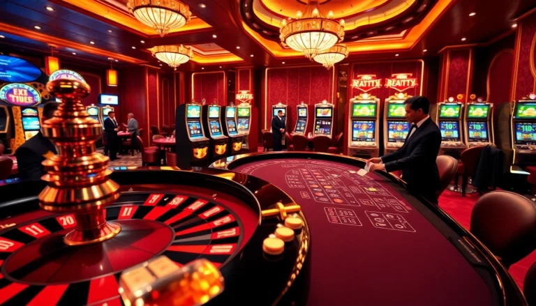 Experience thrilling gameplay at https://s8glx.com, featuring exciting casino tables and vibrant slot machines.