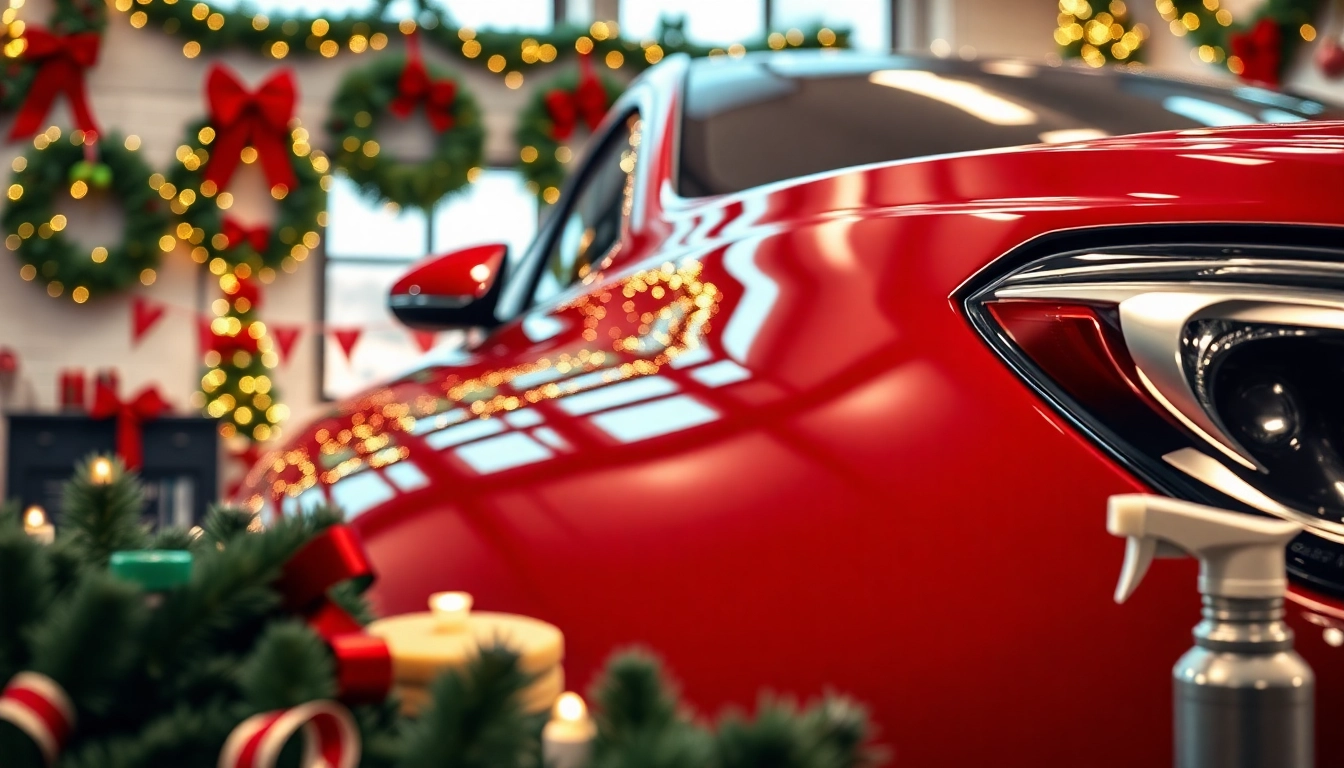 Surprise loved ones with a Christmas car detailing gift that shines and delights.