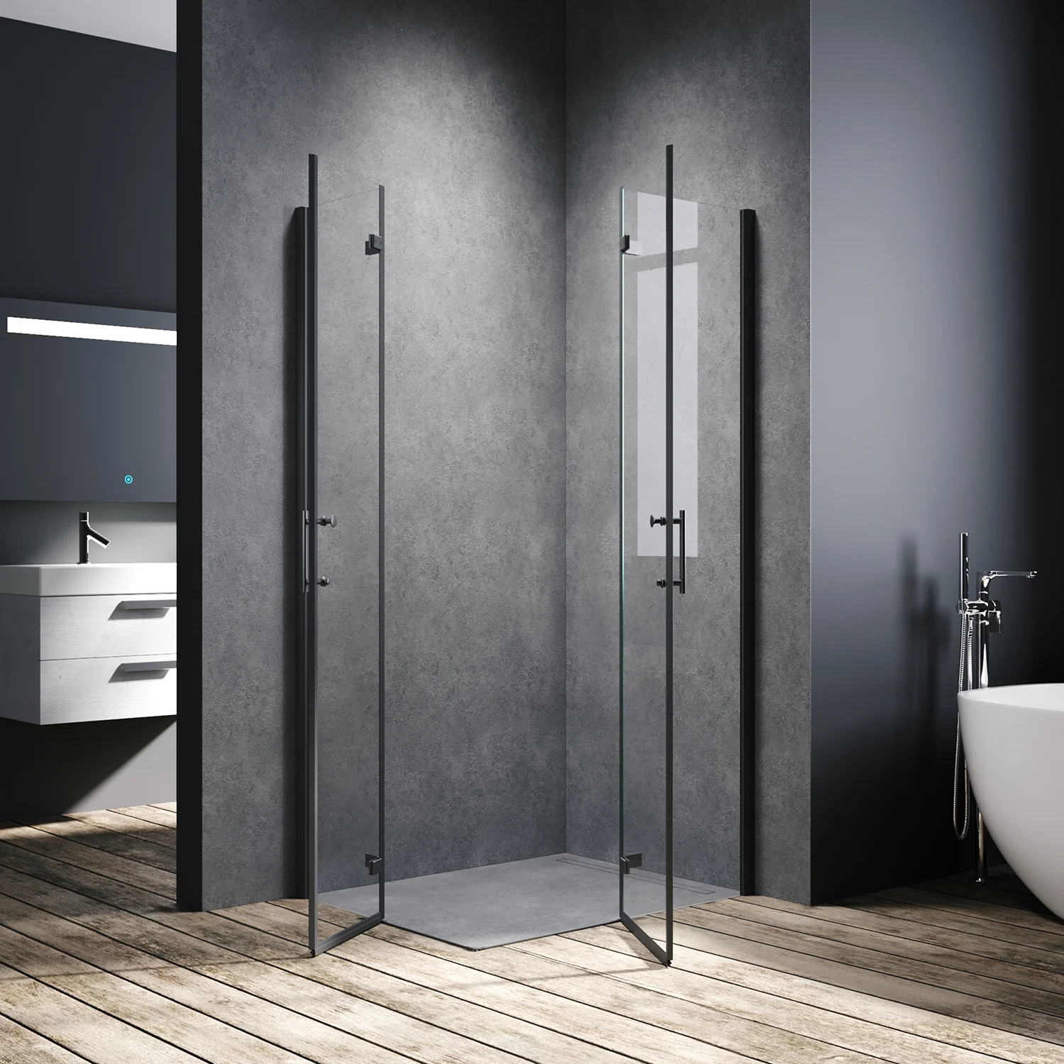 cabine de douche italienne