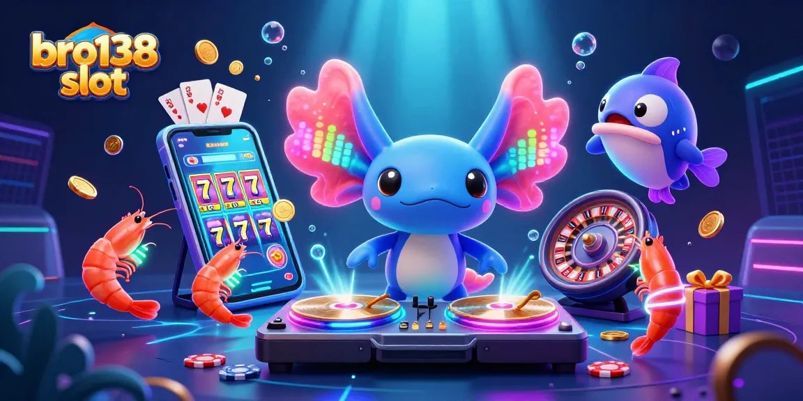 Engage with the bro138 slot and enjoy vibrant casino thrills in a dynamic underwater scene.