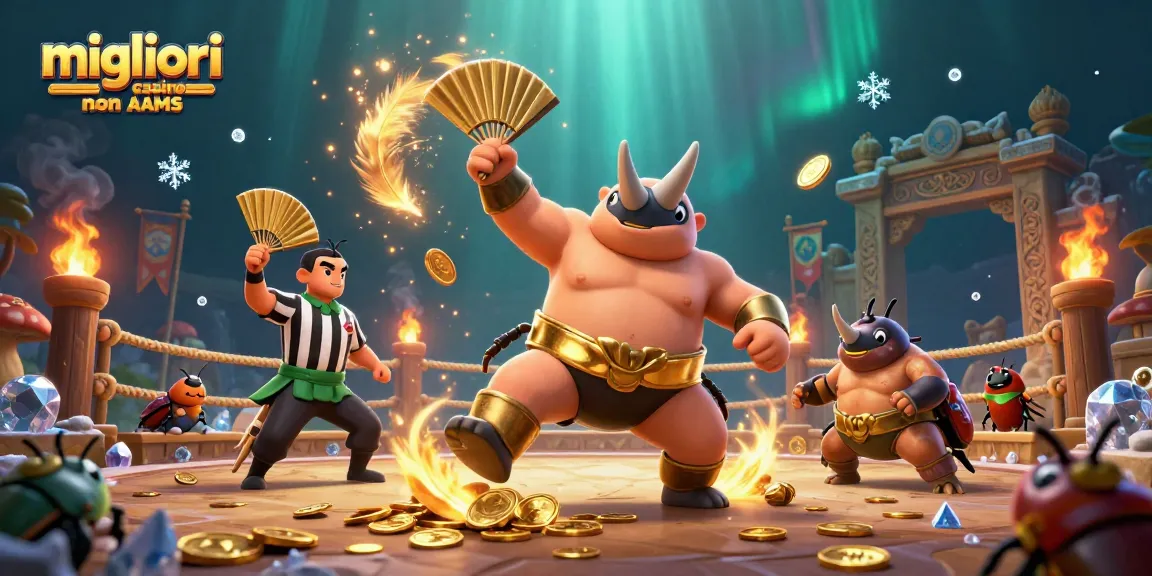 Giocati nei migliori casino non AAMS con la potenza delle slot e vincite brillanti