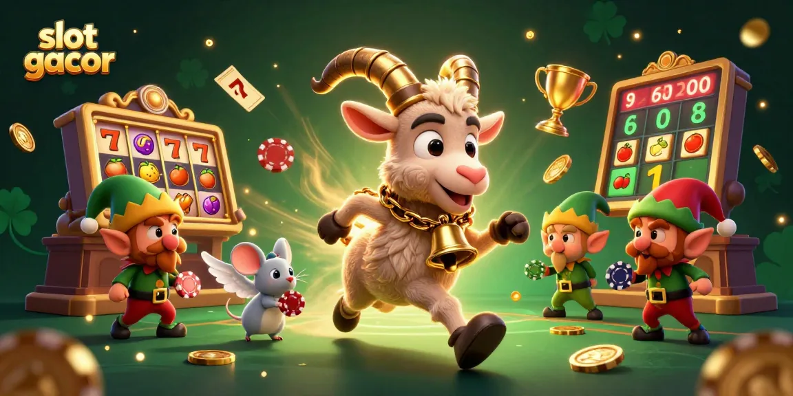 Bermain slot gacor dengan karakter menakjubkan dalam latar kasino yang kaya dan menyenangkan.